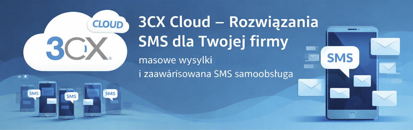 3CX Cloud – masowe wysyłki SMS i zaawansowana SMS samoobsługa