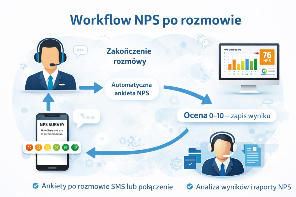 Workflow po rozmowie w call center - 3CX Cloud LT