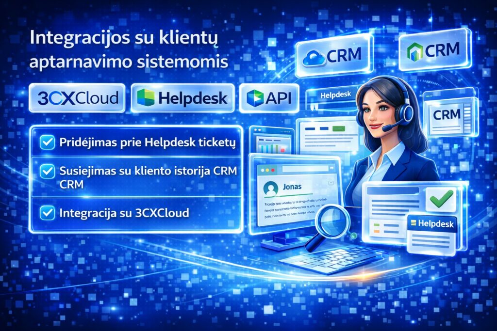 Integrations 3cxcloud.lt